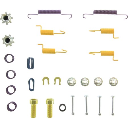 Centric Parking Brake Hardware Kit, Parts 118.63023